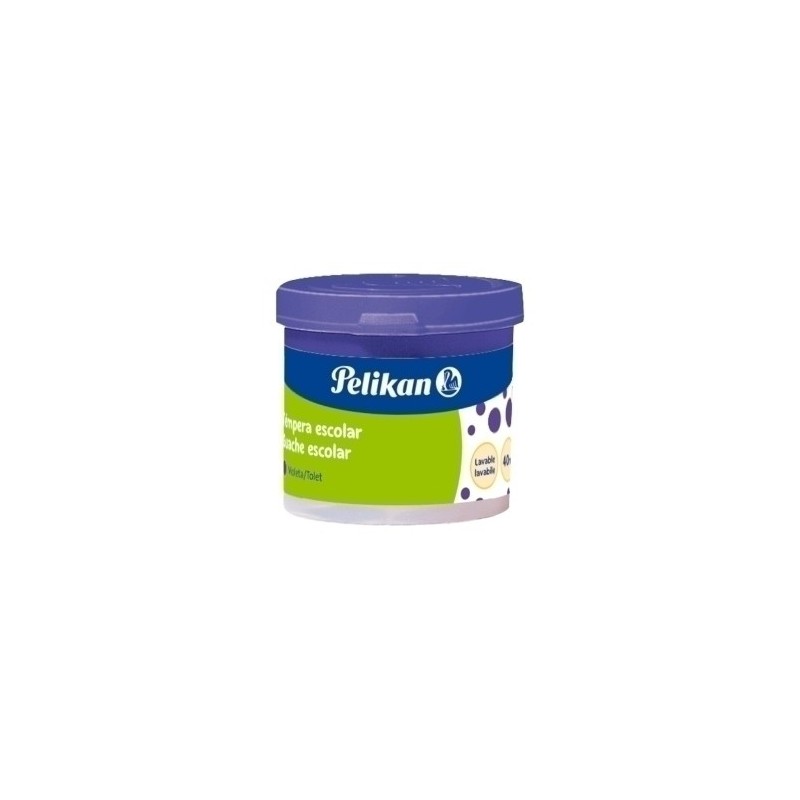 100435950-TEMPERA PELIKAN 40 ml 742/40 VIOLETA precio por 6 unidades