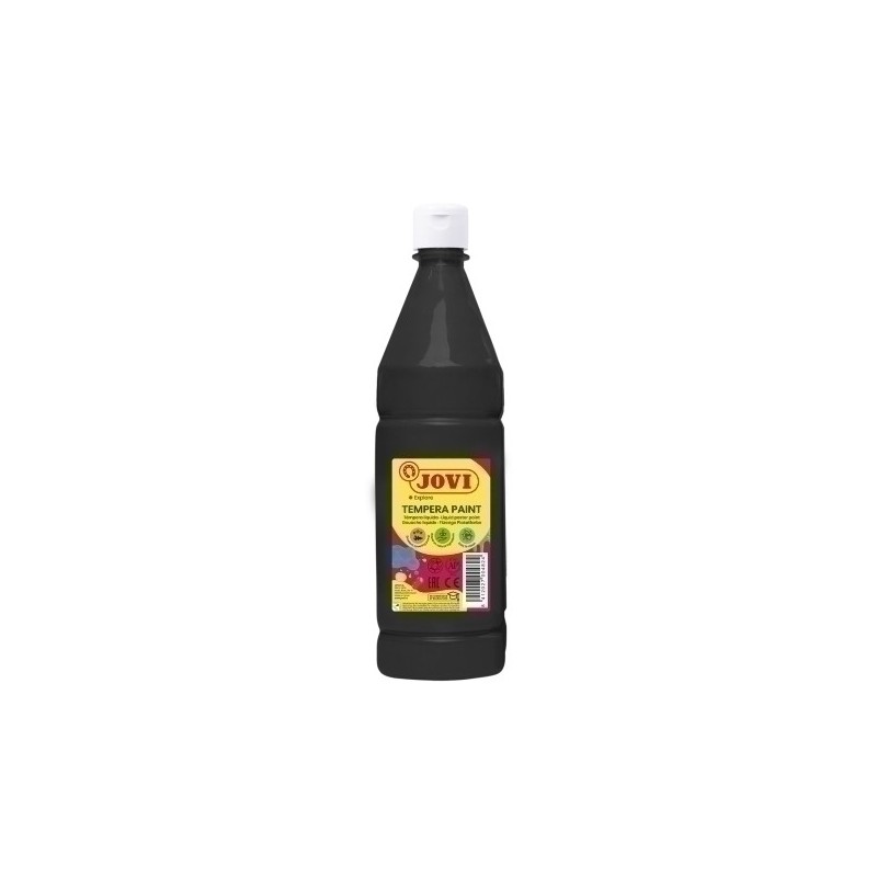 51130-TEMPERA JOVI LIQ.1000 ml NEGRO precio por 1 unidades