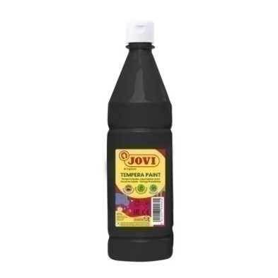 51130-TEMPERA JOVI LIQ.1000 ml NEGRO precio por 1 unidades