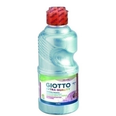 F53130400-TEMPERA GIOTTO LIQ.PEARL 250 ml AZ.CYAN precio por 1 unidades