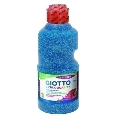 F53120400-TEMPERA GIOTTO LIQ.GLITTER 250 ml AZ.CY. precio por 1 unidades