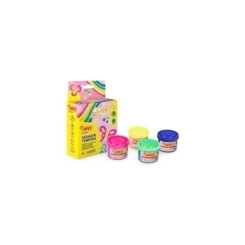 518-TEMPERA JOVI GLITTER  35 ml EST.4 precio por 1 unidades