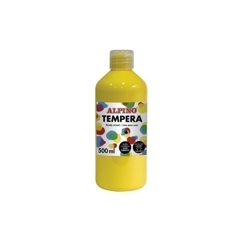 DM010171-TEMPERA ALPINO LIQ. 500 ml AMARILLO precio por 1 unidades