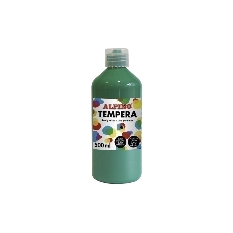 DM010179-TEMPERA ALPINO LIQ. 500 ml VERDE PRADO precio por 1 unidades