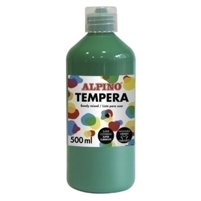 DM010179-TEMPERA ALPINO LIQ. 500 ml VERDE PRADO precio por 1 unidades