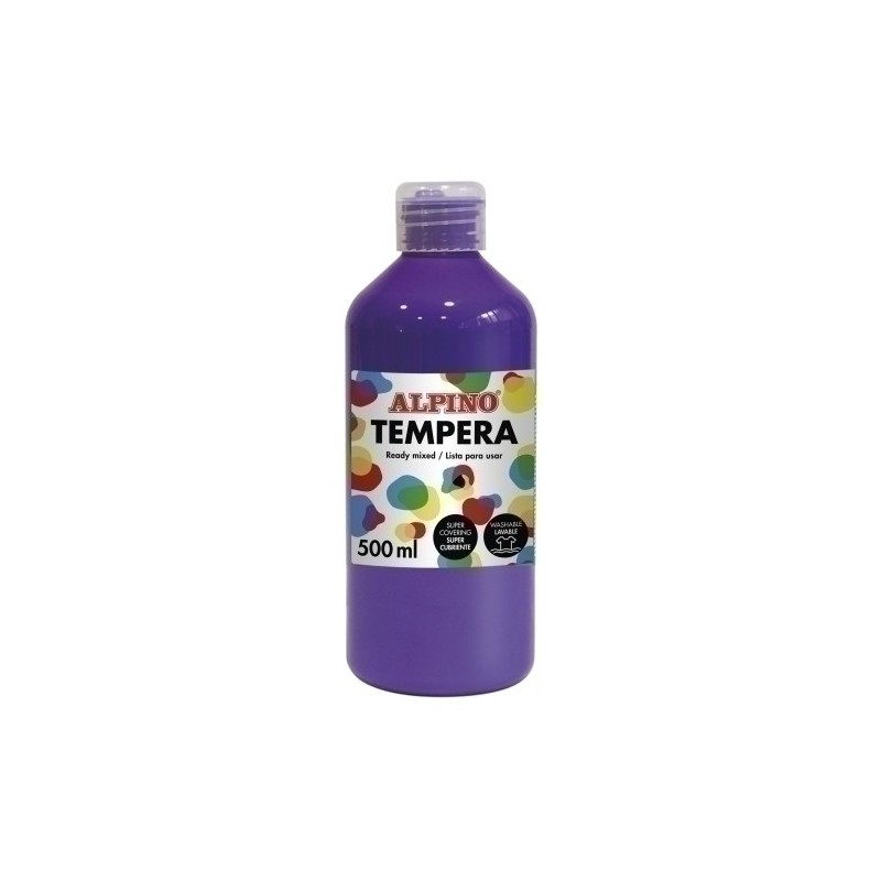 DM010182-TEMPERA ALPINO LIQ. 500 ml VIOLETA precio por 1 unidades