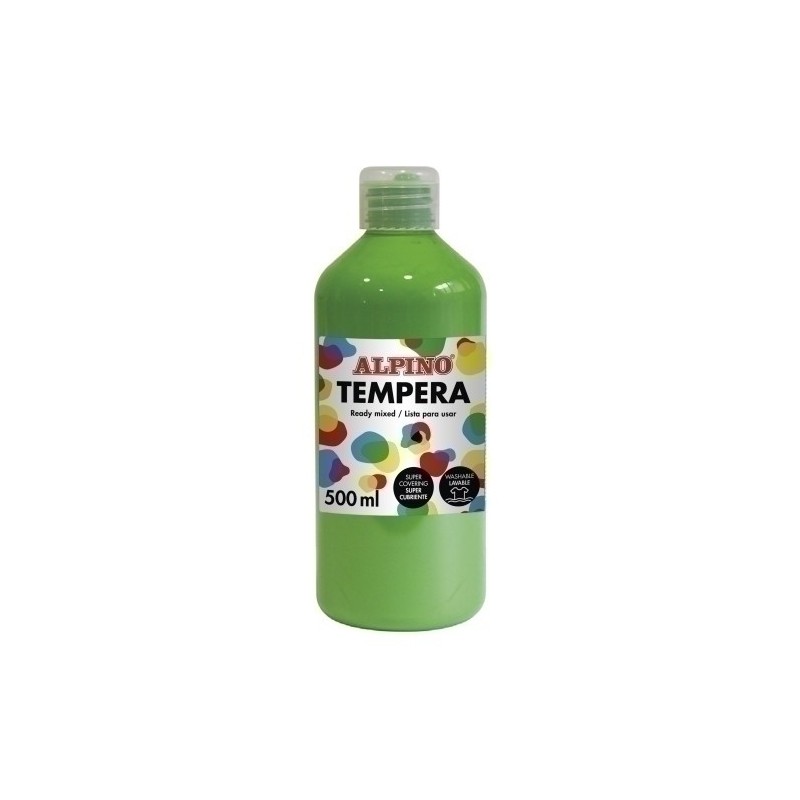 DM010178-TEMPERA ALPINO LIQ. 500 ml VERDE CLARO precio por 1 unidades