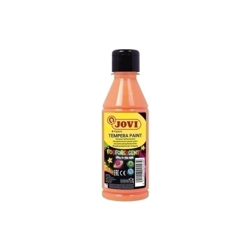 51906-TEMPERA JOVI LIQ.FOSFOR.250 ml NARANJA precio por 1 unidades