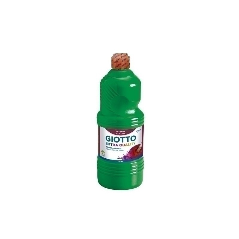 F533412-TEMPERA GIOTTO LIQ.1000 ml VERDE precio por 1 unidades