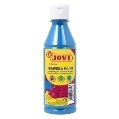 50221-TEMPERA JOVI LIQ. 250 ml AZUL CYAN precio por 1 unidades
