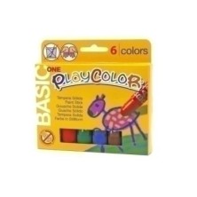 10711-TEMPERA PLAYCOLOR BASIC ONE C/6 precio por 1 unidades