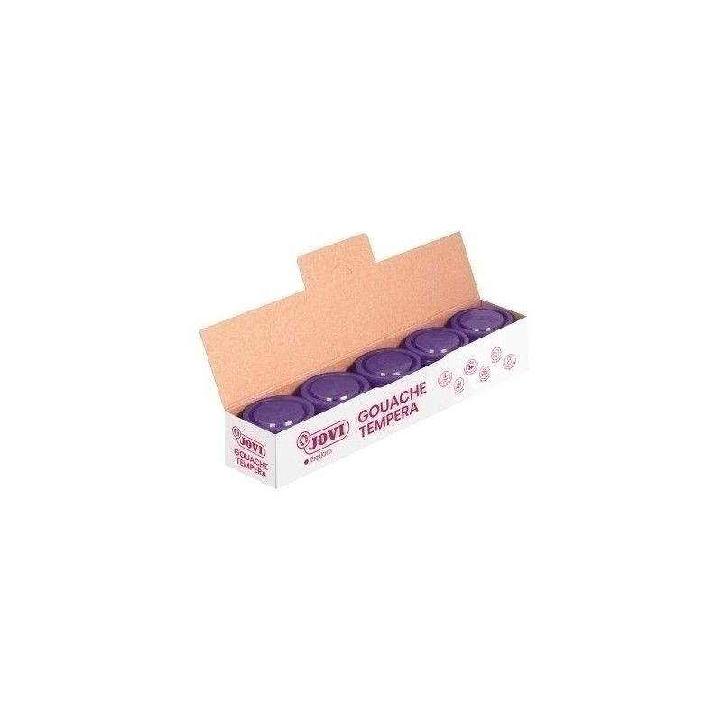 50323-TEMPERA JOVI  35 ml  VIOLETA precio por 5 unidades