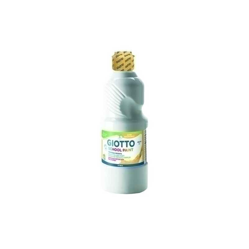 F535301-TEMPERA GIOTTO LAVAB.LIQ.500 ml BLANCO precio por 1 unidades