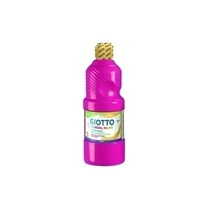 F535310-TEMPERA GIOTTO LAVAB.LIQ.500 ml MAGENTA precio por 1 unidades