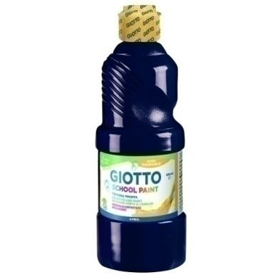 F535324-TEMPERA GIOTTO LAVAB.LIQ.500 ml NEGRO precio por 1 unidades
