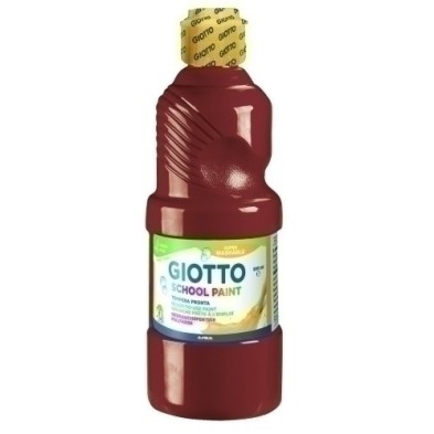 F535328-TEMPERA GIOTTO LAVAB.LIQ.500 ml CASTAÑO precio por 1 unidades