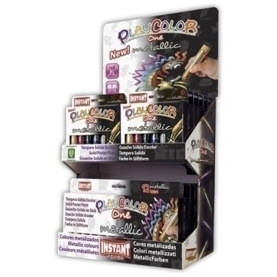 10071-TEMPERA INSTANT PLAYC. MET. ONE EX.144 precio por 1 unidades