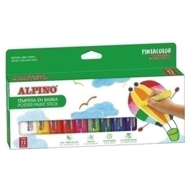 PX000012-TEMPERA ALPINO SOLIDA PINTAC. C/12 precio por 1 unidades