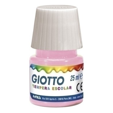 F356906-TEMPERA GIOTTO 25 ml ROSA precio por 6 unidades