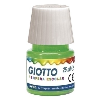 F356912-TEMPERA GIOTTO 25 ml VERDE precio por 6 unidades