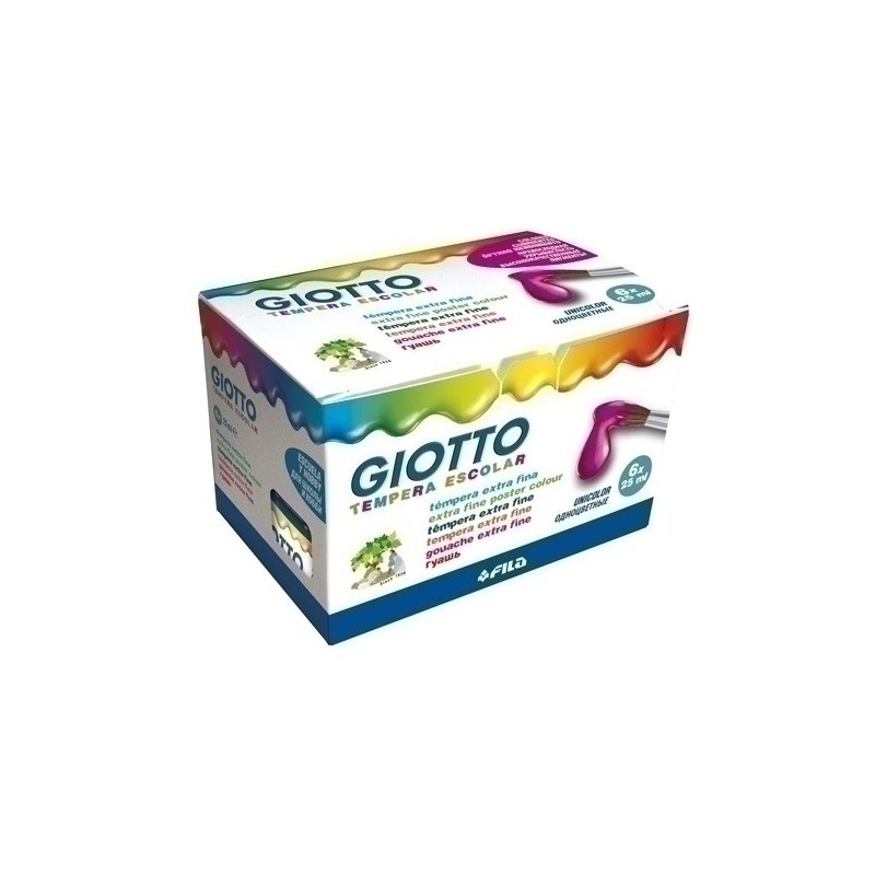 F356917-TEMPERA GIOTTO 25 ml AZUL ULTRAMAR precio por 6 unidades
