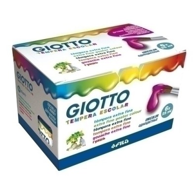 F356917-TEMPERA GIOTTO 25 ml AZUL ULTRAMAR precio por 6 unidades