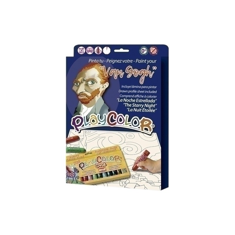 09041-TEMPERA INSTANT  PLAYC. ONE C/12 precio por 1 unidades