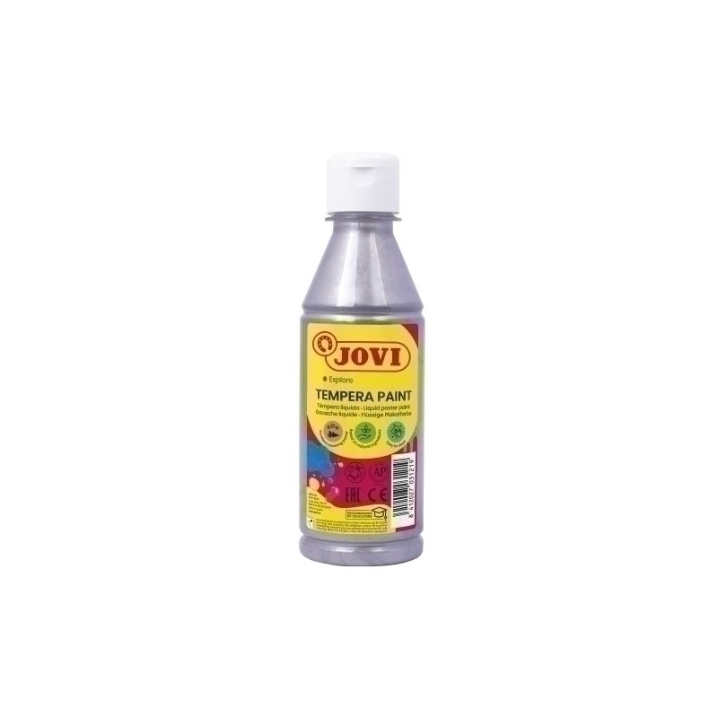 50237-TEMPERA JOVI LIQ. 250 ml PLATA MET. precio por 1 unidades