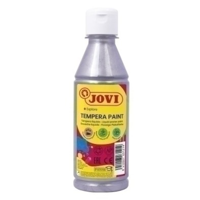 50237-TEMPERA JOVI LIQ. 250 ml PLATA MET. precio por 1 unidades