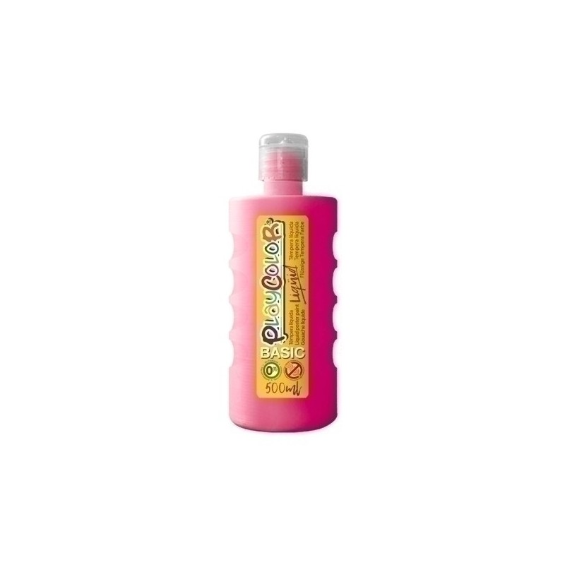 19391-TEMPERA PLAYCOLOR LIQ. 500 ml MAGENTA precio por 6 unidades