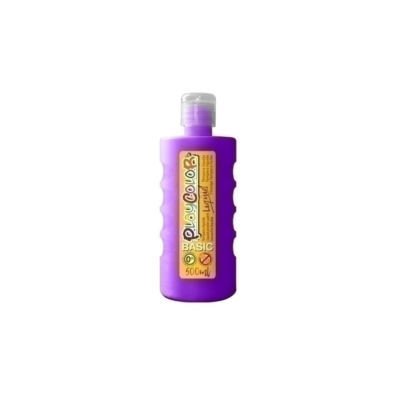 19441-TEMPERA PLAYCOLOR LIQ. 500 ml VIOLETA precio por 6 unidades