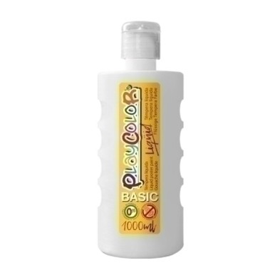 19481-TEMPERA PLAYCOLOR LIQ. 1000 ml BLANCO precio por 6 unidades