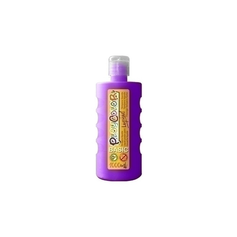 19581-TEMPERA PLAYCOLOR LIQ. 1000 ml VIOLETA precio por 6 unidades
