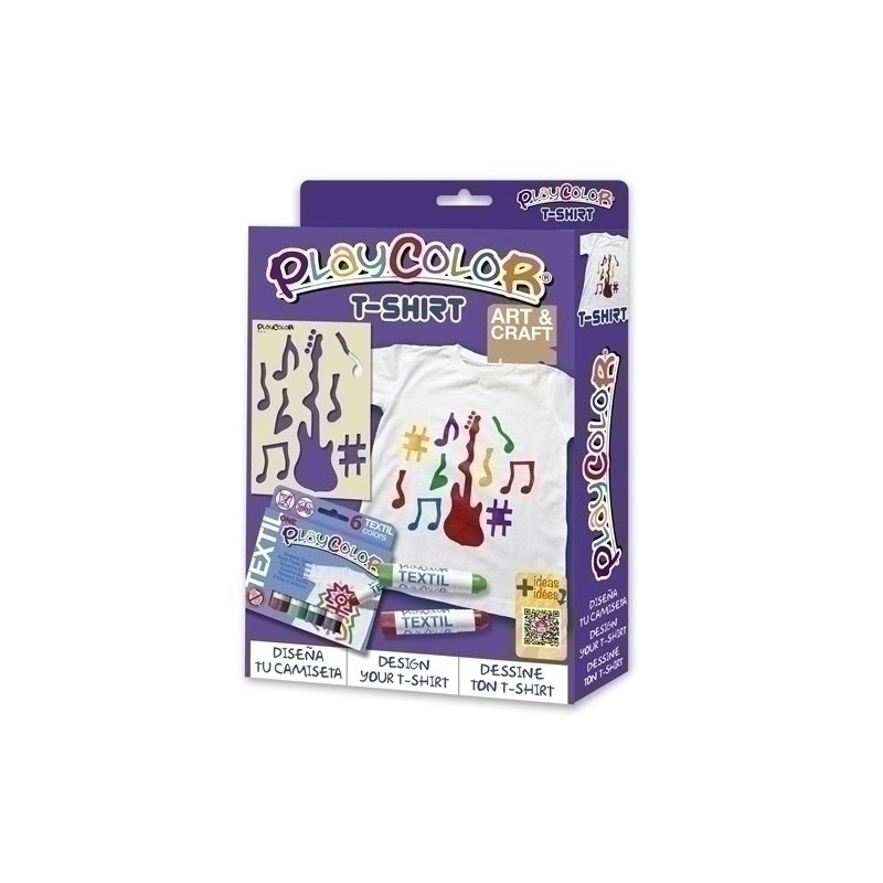 11501-TEMPERA INSTANT PLAYC. ONE PACK T-SHIRT precio por 1 unidades