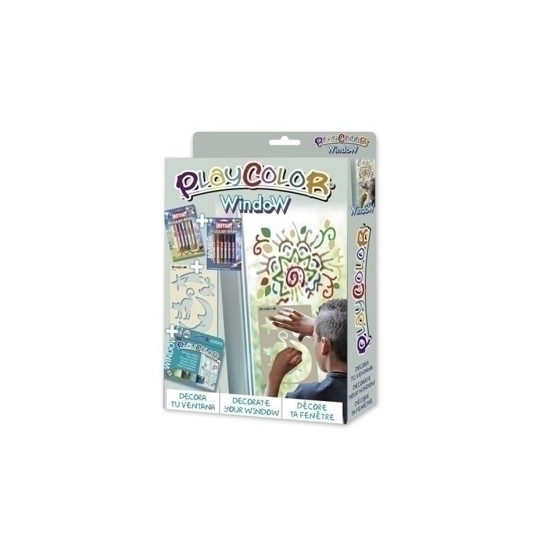 11671-TEMPERA INSTANT PLAYC. PACK WINDOW precio por 1 unidades