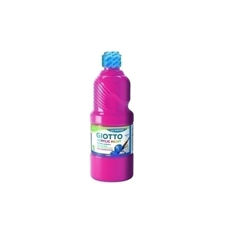 F53371000-TEMPERA GIOTTO ACRIL 500 ml MAGENTA precio por 1 unidades