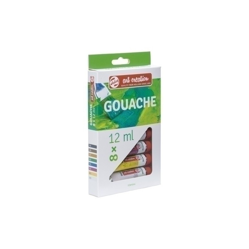 9021608M-TEMPERA TALENS 12 ml ESTUCHE 8 precio por 1 unidades