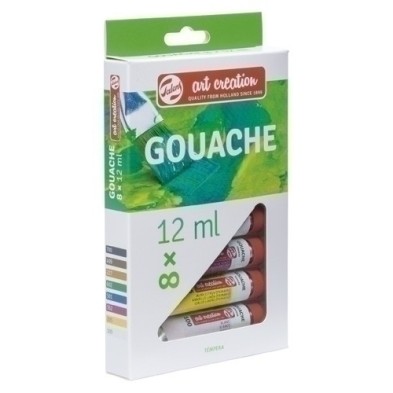 9021608M-TEMPERA TALENS 12 ml ESTUCHE 8 precio por 1 unidades
