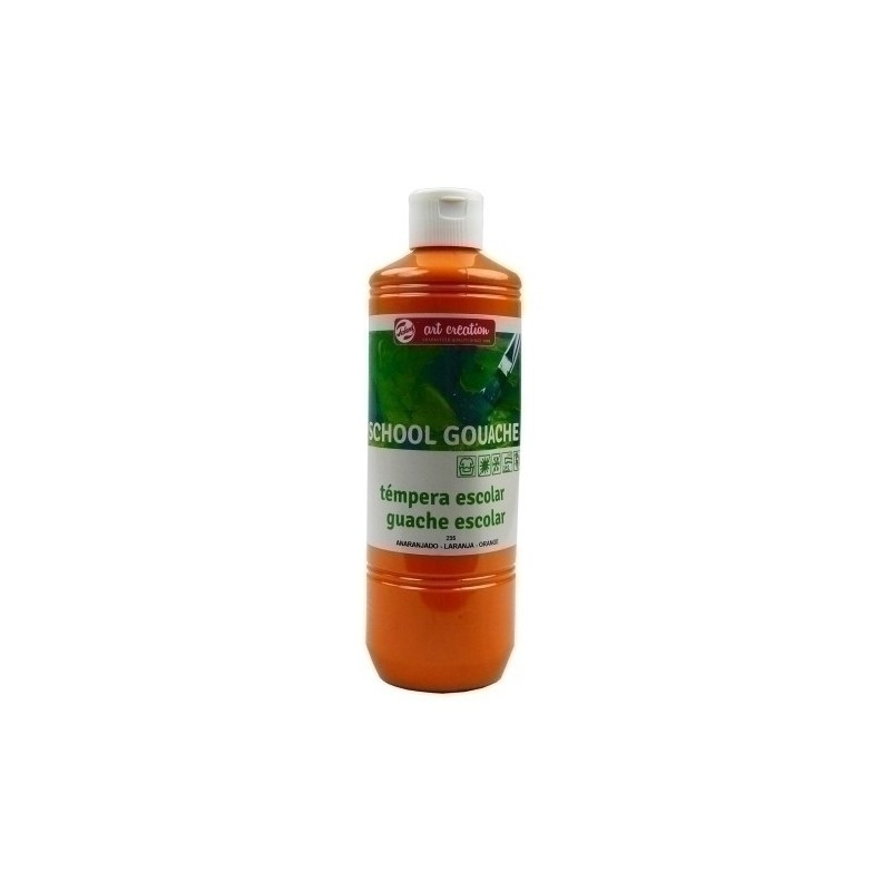 4772235M-TEMPERA TALENS GOUACHE 500 ml NARANJA precio por 1 unidades