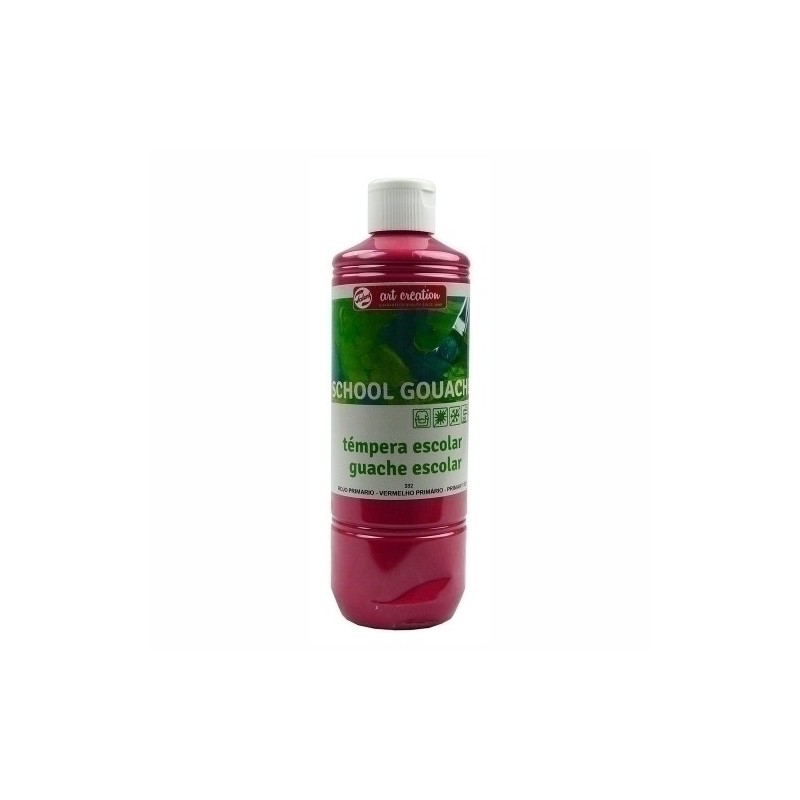 4772332M-TEMPERA TALENS GOUACHE 500 ml ROJO PRIMA precio por 1 unidades