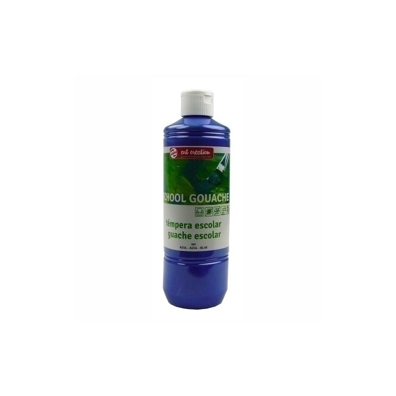 4772500M-TEMPERA TALENS GOUACHE 500 ml AZUL precio por 1 unidades