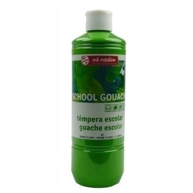 4772601M-TEMPERA TALENS GOUACHE 500 ml VERDE CLAR precio por 1 unidades