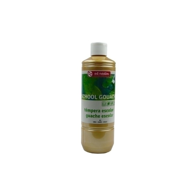 4772801M-TEMPERA TALENS GOUACHE 500 ml ORO precio por 1 unidades