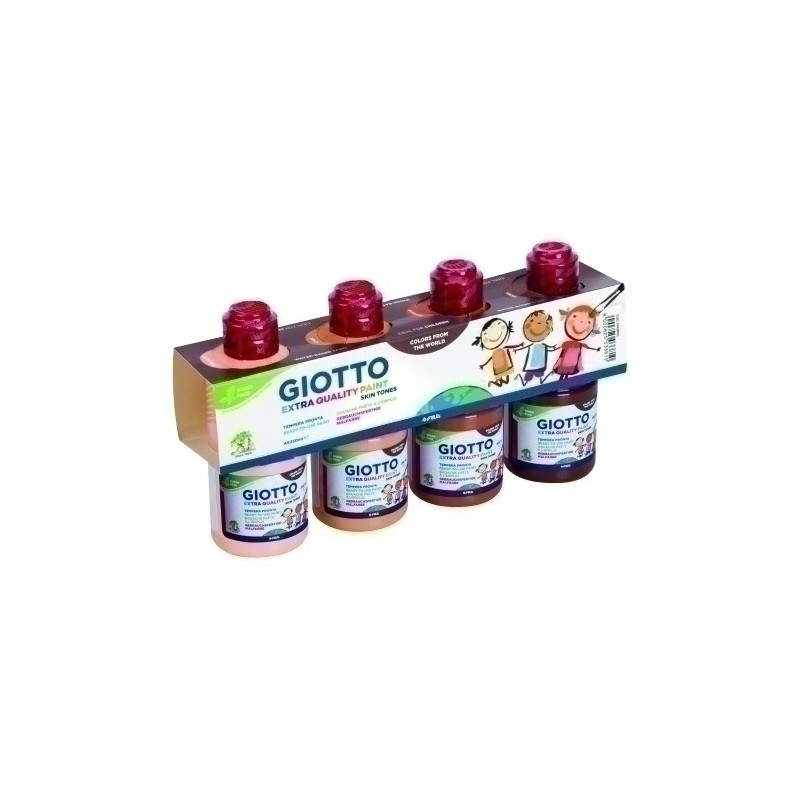 F542800-TEMPERA GIOTTO LIQ. SKIN SURTIDO 4x250 m precio por 1 unidades