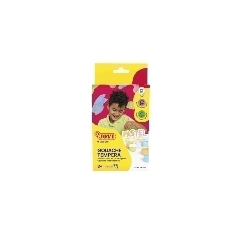 507P-TEMPERA JOVI GOUACHE 35 ml ESTUCHE 6 precio por 1 unidades