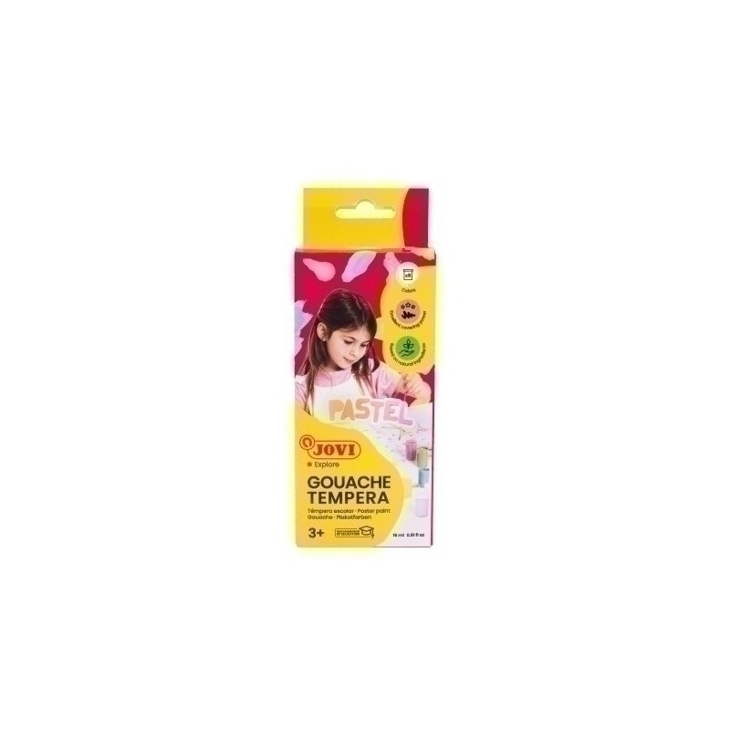 520P-TEMPERA JOVI GOUACHE 15 ml ESTUCHE 6 precio por 1 unidades