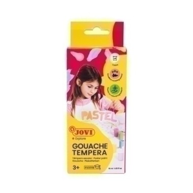 520P-TEMPERA JOVI GOUACHE 15 ml ESTUCHE 6 precio por 1 unidades