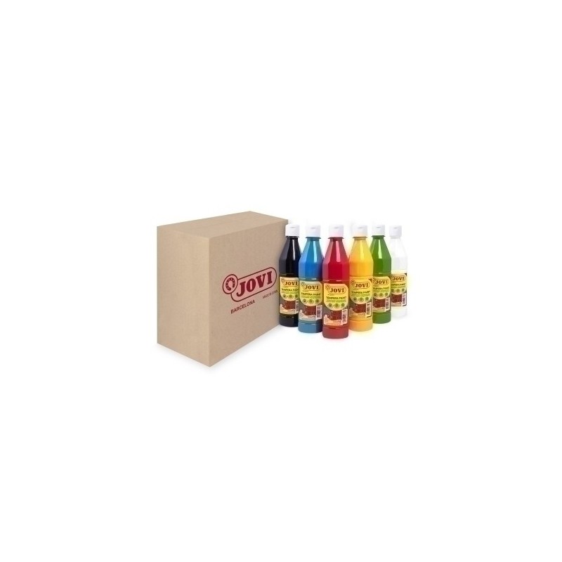506/6A-TEMPERA JOVI LIQ. 500 ml PRIMARIOS C/6 precio por 1 unidades