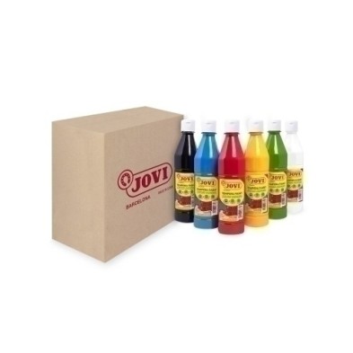 506/6A-TEMPERA JOVI LIQ. 500 ml PRIMARIOS C/6 precio por 1 unidades