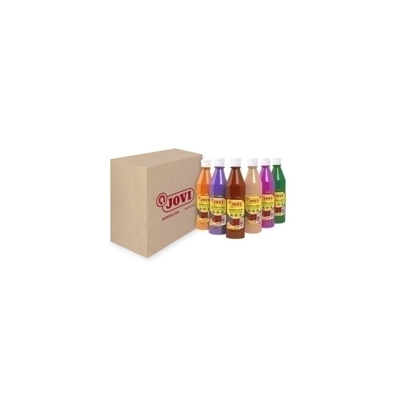 506/6B-TEMPERA JOVI LIQ. 500 ml SECUNDARIOS C/6 precio por 1 unidades